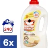 Omino Bianco Hart Van Marseille Vloeibaar Wasmiddel (Voordeelverpakking) - 6 X 2l (240 Wasbeurten)