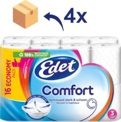 Edet Comfort - 3-laags Wc Papier - 64 Rollen -Woonwinkel 1192x1200 3