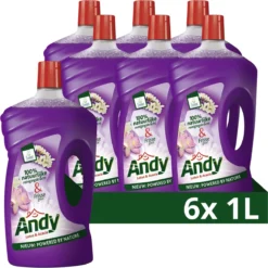 Andy Lotus & Acacia Allesreiniger - 6 X 1L - Voordeelverpakking