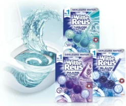 Witte Reus Blauw Actief Toiletblok - Hygiëne - WC Blokjes Voordeelverpakking 20 Stuks -Woonwinkel 1200x1016