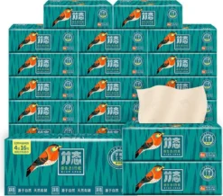 BAMTIME Bamboo Tissues Doos 4-laags Tissues / 90pcs 16box -karton 13 BAMTIME Bamboo Tissues Doos 4-laags Tissues / 90pcs 16box -karton -Woonwinkel 1200x1058