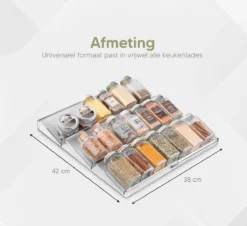 Johannes & Co - 2 Set Kruidenrek Voor Lade - Keuken Organizer - Kruiden Organizer -Woonwinkel 1200x1097 3