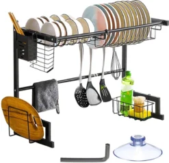 Afdruiprek Droger Zwart Voor Bestek Boven De Gootsteen 65 Cm X 29 Cm X 52 Cm 20 Afdruiprek Droger Zwart Voor Bestek Boven De Gootsteen 65 Cm X 29 Cm X 52 Cm -Woonwinkel 1200x1154 1