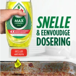 Dreft MaxPower - Lemon - Vloeibaar Afwasmiddel - Voordeelverpakking 8 X 640 Ml -Woonwinkel 1200x1198 16