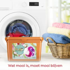 Robijn Kokos 3 In 1 Wascapsules - 4 X 15 Wasbeurten - Voordeelverpakking -Woonwinkel 1200x1199 3