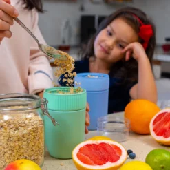 Coninx Yoghurtbeker To Go - Muesli Beker To Go - Lunchbeker - Mueslibeker 640ml (450ml+190ml) - Groen -Woonwinkel 1200x1200 183