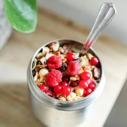 Coninx Thermos Lunchbox - Muesli Beker To Go - Isoleer Lunchpot - Yoghurtbeker To Go - Mueslibeker 840ml (600ml+240ml) - RVS -Woonwinkel 1200x1200 207