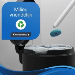 RevoBrush 28x Ocean Breeze Foaming Pads Navulling - WC Borstel Met Houder Vrijstaand -Woonwinkel 1200x1200 318