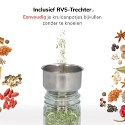 Deleca 24 Glazen Kruidenpotjes - Incl. 3 Soorten Stickers En Strooideksel Set - Voorraadpotten Glas Met Deksel - Kruidenstrooier - 10,5 X 4,3 Cm - Vierkant / 120 Ml 17 Deleca 24 Glazen Kruidenpotjes - Incl. 3 Soorten Stickers En Strooideksel Set - Voorraadpotten Glas Met Deksel - Kruidenstrooier - 10,5 X 4,3 Cm - Vierkant / 120 Ml -Woonwinkel 1200x1200 453