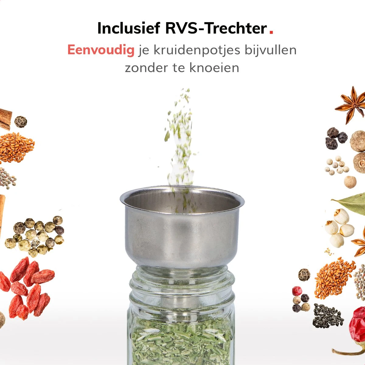 Deleca 24 Glazen Kruidenpotjes - Incl. 3 Soorten Stickers En Strooideksel Set - Voorraadpotten Glas Met Deksel - Kruidenstrooier - 10,5 X 4,3 Cm - Vierkant / 120 Ml 6 Deleca 24 Glazen Kruidenpotjes - Incl. 3 Soorten Stickers En Strooideksel Set - Voorraadpotten Glas Met Deksel - Kruidenstrooier - 10,5 X 4,3 Cm - Vierkant / 120 Ml - Afbeelding 6