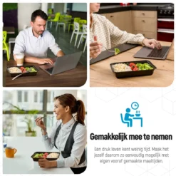 Meal Prep Bakjes - 20 Stuks - 1 Compartiment - Lunchbox - Diepvriesbakjes - Vershoudbakjes - Plastic Bakjes Met Deksel - Magnetron Bakjes Met Deksel - Meal Prep - Vershouddoos - 1L - BPA Vrij - Fitcrafters 12 Meal Prep Bakjes - 20 Stuks - 1 Compartiment - Lunchbox - Diepvriesbakjes - Vershoudbakjes - Plastic Bakjes Met Deksel - Magnetron Bakjes Met Deksel - Meal Prep - Vershouddoos - 1L - BPA Vrij - Fitcrafters -Woonwinkel 1200x1200 486