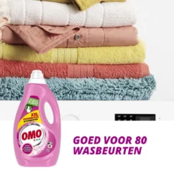 Omo Kleur Vloeibaar Wasmiddel - 80 Wasbeurten - Voordeelverpakking -Woonwinkel 1200x1200 52