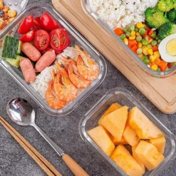 VMCA Glazen Vershoudbakjes Voor Vriezer Oven En Magnetron - 9 Bakjes -Woonwinkel 1200x1200 587