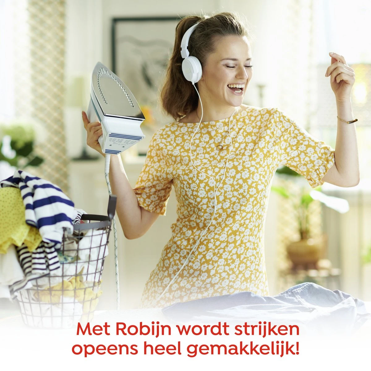 Robijn Intense Morgenfris Strijkwater 1 L 2 Robijn Intense Morgenfris Strijkwater 1 L - Afbeelding 2