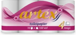 Artex 4 Laags Toiletpapier 48 Rollen (3x16)