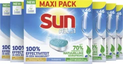 SUN® Sun All-in 1 Normaal Vaatwastabletten - 276 Tabletten - Voordeelverpakking 10 SUN® Sun All-in 1 Normaal Vaatwastabletten - 276 Tabletten - Voordeelverpakking -Woonwinkel 1200x629