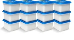 Amuse® | Klein Diepvriesdoosje Alaska 200ml | 12 Stuks | Bewaardoos | Klein Vershouddoosje