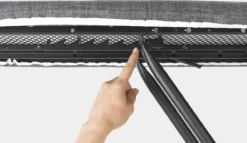 Brabantia Strijkplank B - Met Strijkijzerhouder - 124x38 Cm - Denim Blue -Woonwinkel 1200x695 1