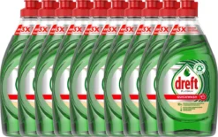 Dreft Platinum - Quickwash - Original - Vloeibaar Afwasmiddel - Voordeelverpakking 10 X 350 Ml