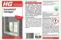 HG Kunststof Reiniger - 500ml - Intensieve Reiniger -Woonwinkel 1200x786
