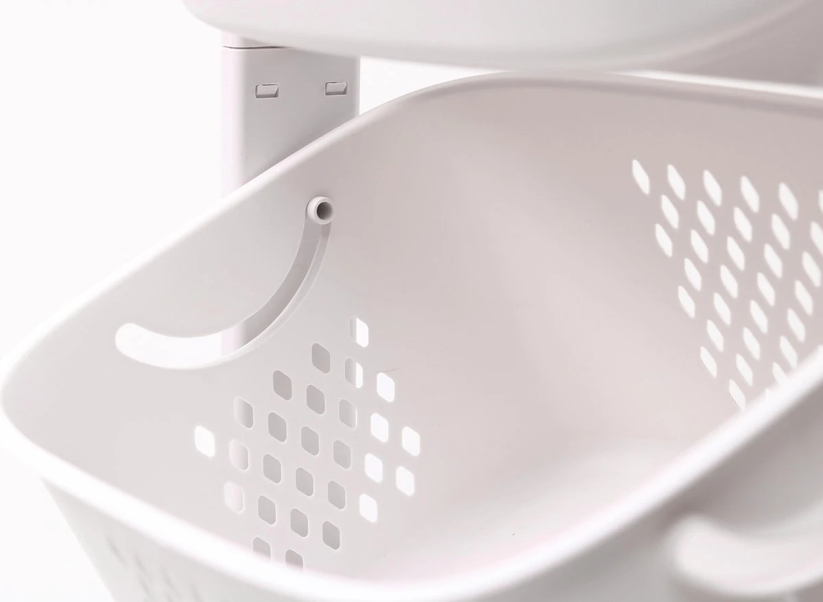 Sens Design Wassorteerder – Wasmand Met 3 Vakken - Op Wieltjes 10 Sens Design Wassorteerder – Wasmand Met 3 Vakken - Op Wieltjes - Afbeelding 10