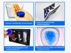 DONGOODS® Toiletblokjes Voor Inbouwreservoirs – WC-blokjes – Toiletblokken In Een Voordeelverpakking – 12 Stuks -Woonwinkel 1200x893