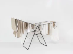 Brabantia HangOn Droogrek Inklapbaar - 25 Meter - Met Wasknijpertasje - Matt Black -Woonwinkel 1200x900 33