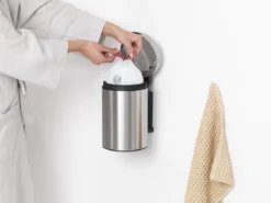 Brabantia NewIcon Wandprullenbak - 3 L - Matt Steel -Woonwinkel 1200x900 40