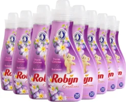 Robijn Creations Paarse Orchidee & Bosbessen Wasverzachter - 8 X 30 Wasbeurten - Voordeelverpakking -Woonwinkel 1200x970