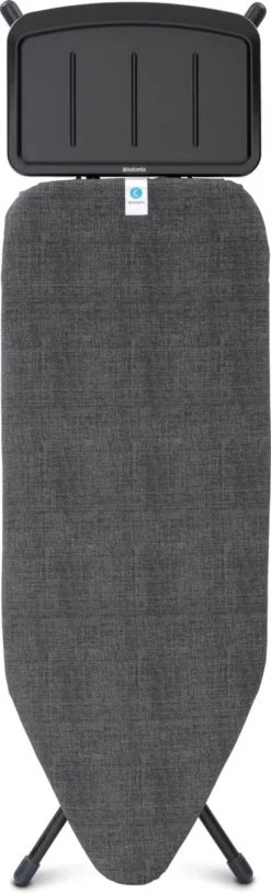 Brabantia Strijkplank C - Met Stoomunithouder - 124 X 45 Cm - Denim Black