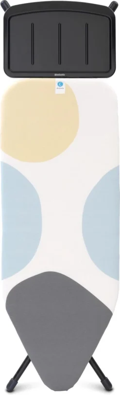 Brabantia Perfect Flow Strijkplank C - Met Stoomunithouder - 124 X 45 Cm - Spring Bubbles
