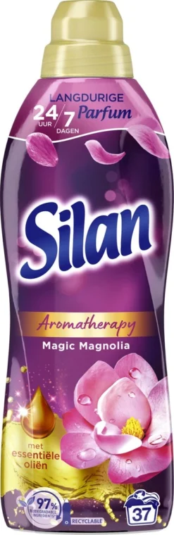 Silan Aroma Therapy Magic Magnolia Wasverzachter - 6 X 37 Wasbeurten - Voordeelverpakking -Woonwinkel 390x1200