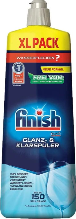 Finish Zout Vaatwaszout 3 X 1,2kg & Glansspoelmiddel 2 X 750ml -Woonwinkel 417x1200