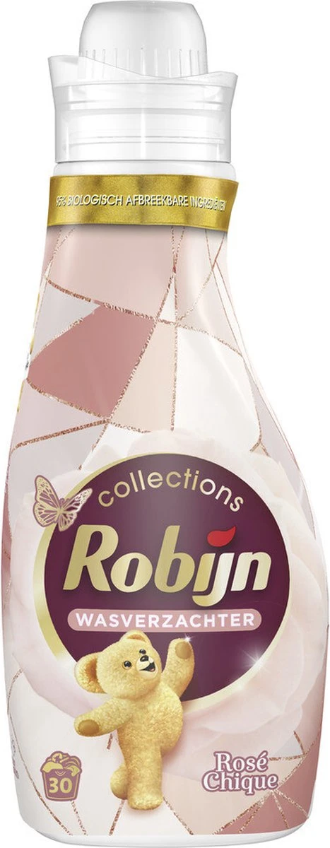 Robijn Collections Rosé Chique Wasverzachter - 8 X 30 Wasbeurten - Voordeelverpakking 8 Robijn Collections Rosé Chique Wasverzachter - 8 X 30 Wasbeurten - Voordeelverpakking - Afbeelding 8