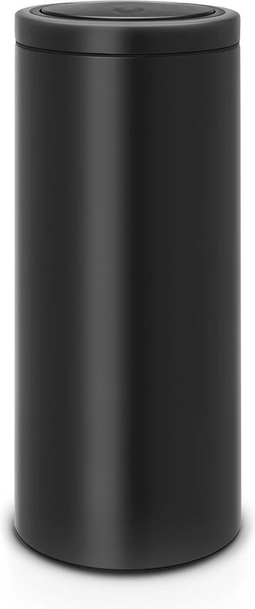 Brabantia Touch Bin Flat Top 30 L - Matt Black 1 Brabantia Touch Bin Flat Top 30 L - Matt Black