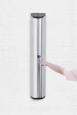 Brabantia WallFix Wanddroger - Met Opberg-/Beschermbox - 24 M - Metallic Grey -Woonwinkel 799x1200 3