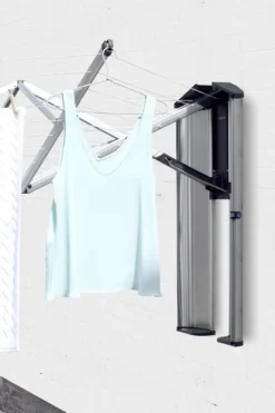 Brabantia WallFix Wanddroger - Met Opberg-/Beschermbox - 24 M - Metallic Grey -Woonwinkel 799x1200 4