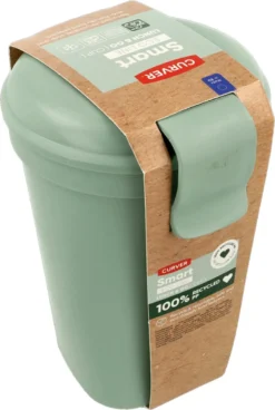 Curver Lunch & Go Beker - Magnetronbestendig - Lunchbeker – Muesli Beker - Soepbeker - Yoghurt Beker To Go – LunchBox - KoffieBeker - Salade Lunchbox - 0,6l – Groen -Woonwinkel 805x1200