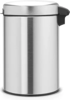 Brabantia NewIcon Wandprullenbak - 3 L - Matt Steel -Woonwinkel 841x1200