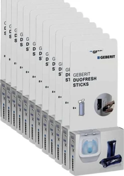 Geberit DuoFresh Sticks - 96 Stuks - Voordeelverpakking - Toilet/WC Blokjes Inbouwreservoir -Woonwinkel 850x1200