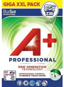 A+ Professional Wit Waspoeder 230 Wasbeurten - 7 Kg