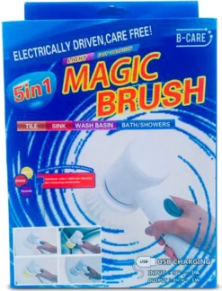 B-care Magic Brush - Elektrische Multifunctionele Schoonmaakborstel - 7 Opzetstukken - Wasborstel - Poetsmachine - Schrobborstel - Handborstel - Werkborstel - Schrobber - Boorborstel - Reinigingsborstel -Woonwinkel 914x1200