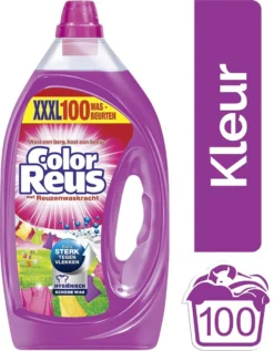 Color Reus Gel Vloeibaar Wasmiddel - Gekleurde Was - Voordeelverpakking - 100 Wasbeurten -Woonwinkel 935x1200
