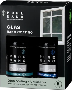 PURE NANO Glas - Nano Coating Voor 5 Jaar Heldere Ramen Met Minder Schoonmaakwerk - 250 Ml 11 PURE NANO Glas - Nano Coating Voor 5 Jaar Heldere Ramen Met Minder Schoonmaakwerk - 250 Ml -Woonwinkel 956x1200 2